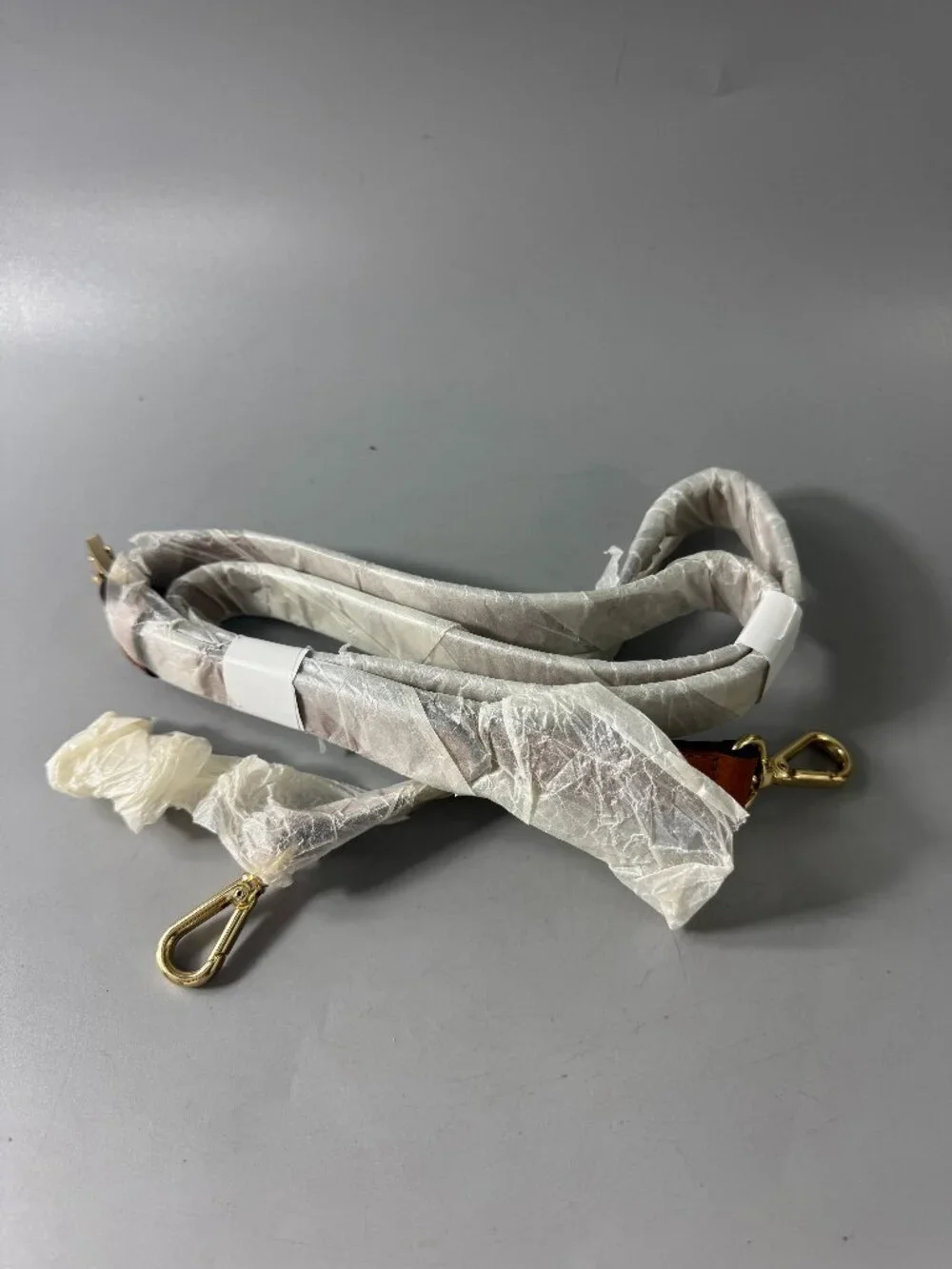 New Michael Kors Brown Leather Adjustable Strap